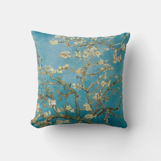 Cojín Decorativo Van Gogh Almond Blossom (1890) Poster  (Anverso)