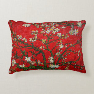 Cojín Decorativo Van Gogh Almond Blossoms Red
