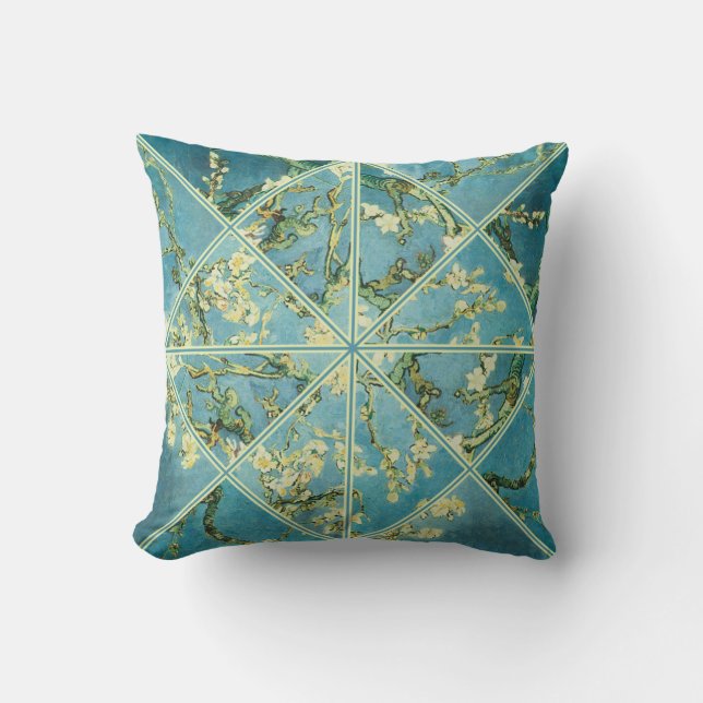 Cojín Decorativo Van Gogh Almond Tree Fractuado Pillow (Anverso)