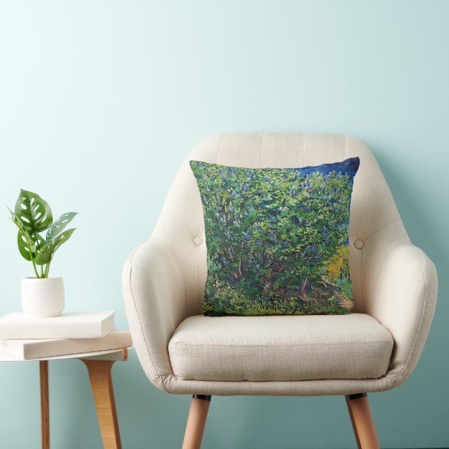 Cojín Decorativo Van Gogh - Lilac Bush (Silla)