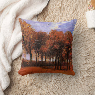 Cojín Decorativo Van Gogh - Paisaje del otoño