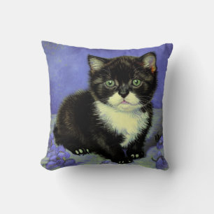 Cojín Decorativo Van Gogh Tuxedo Kitten