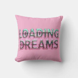 Cojín Decorativo Vaporwave Aesthetics with Glitch Effect and Neon