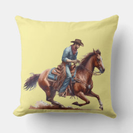 Cojín Decorativo Vaquero del desierto 