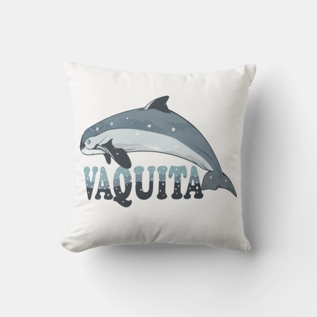 Cojín Decorativo Vaquita Porpoise (Anverso)
