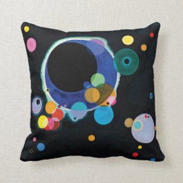 Cojín Decorativo Varios círculos de Wassily Kandinsky