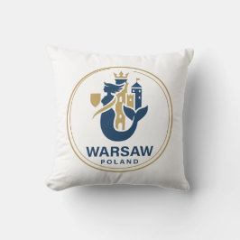 Cojín Decorativo Varsovia Polonia Europa