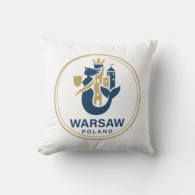 Cojín Decorativo Varsovia Polonia Europa (Anverso)