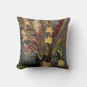 Cojín Decorativo Vase con Gladioli por Vincent van Gogh