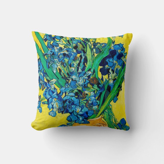 Cojín Decorativo Vase con irlandeses, Van Gogh (Anverso)