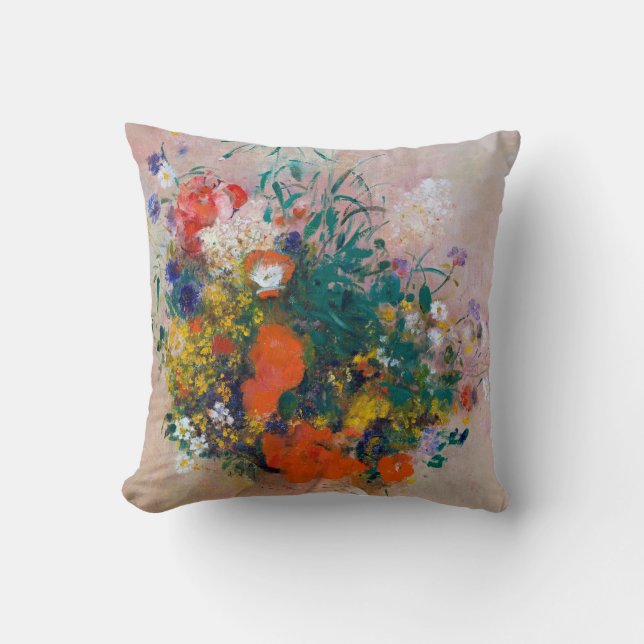 Cojín Decorativo Vase de flores, Redon (Anverso)
