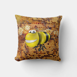 Cojín Decorativo ¡Vea a mi abeja!