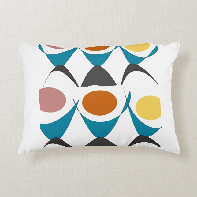 Cojín Decorativo Vectores de felicidad (Anverso)