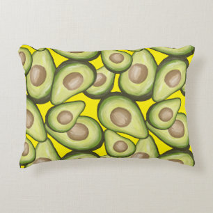 Cojín Decorativo Vegan Avacados Fresco Gourmet