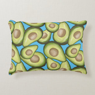 Cojín Decorativo Vegan Avacados Fresco Gourmet