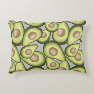 Cojín Decorativo Vegan Avacados Fresco Gourmet