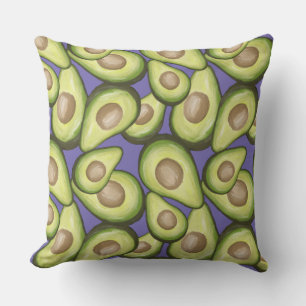Cojín Decorativo Vegan Avacados Fresco Gourmet