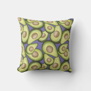 Cojín Decorativo Vegan Avacados Gourmet Fresco Corte
