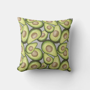 Cojín Decorativo Vegan Avacados Gourmet Fresco Corte