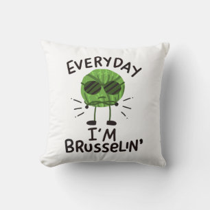 Cojín Decorativo Vegan Brussels Sprouts