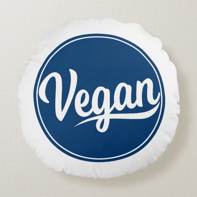 Cojín decorativo Vegan Circle (Anverso)