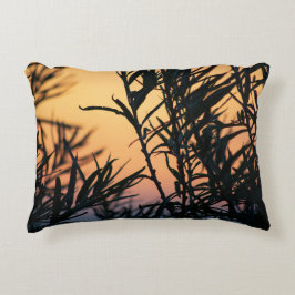 Cojín Decorativo Vegetación al atardecer