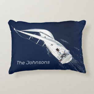 Cojín Decorativo Vela libre vista de pájaro