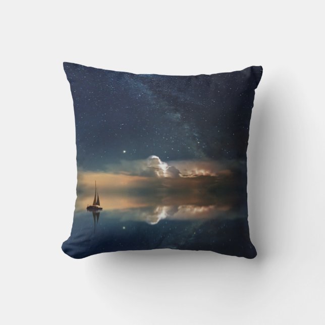 Cojín Decorativo Vela nocturna (Anverso)