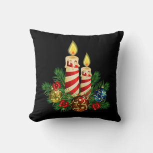 Cojín Decorativo Velas para el navidad