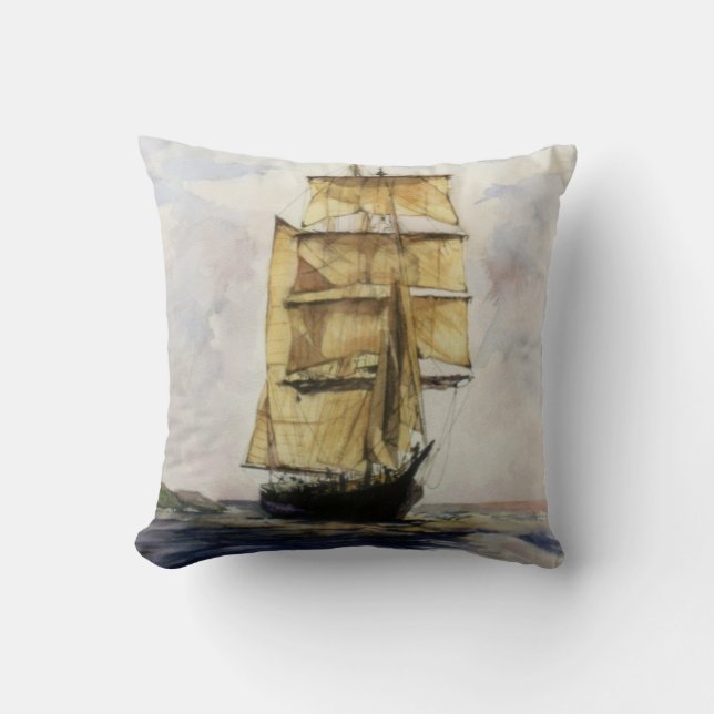 Cojín Decorativo Velero (Anverso)
