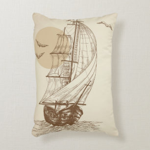 Cojín Decorativo Velero del vintage