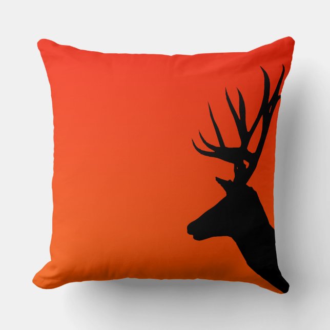 Cojín Decorativo Venado al atardecer (Anverso)