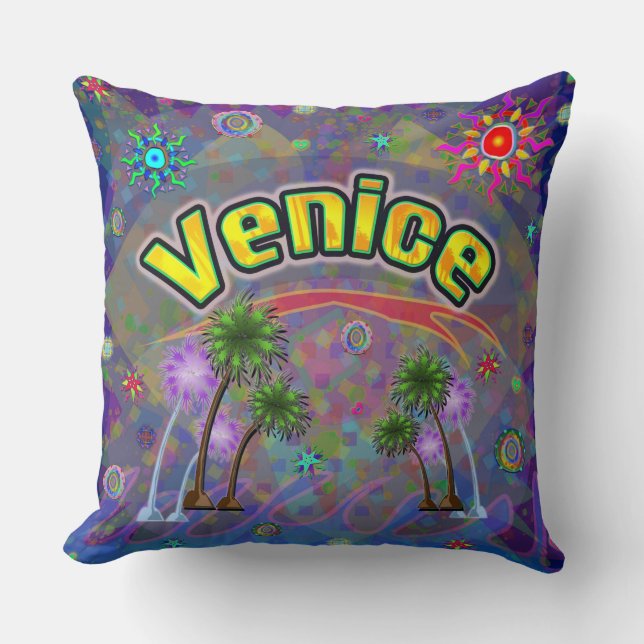 Cojín Decorativo Venecia Beach Noble Pillow (Anverso)