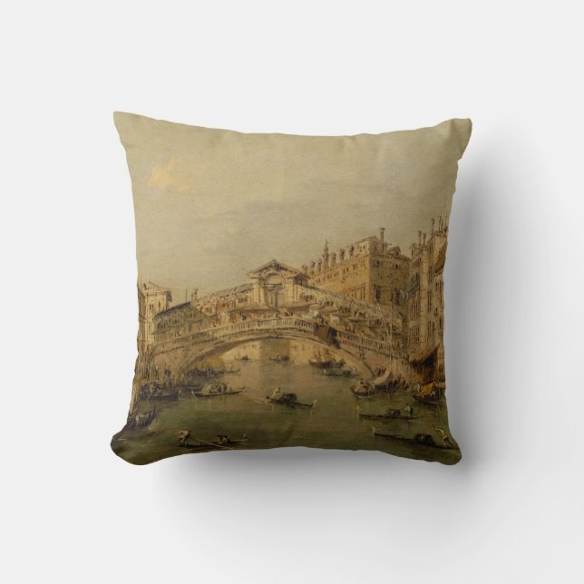 Cojín Decorativo Venecia el Rialto (Anverso)