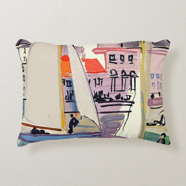 Cojín Decorativo Venecia Raoul Dufy Accent Pillow (Anverso)