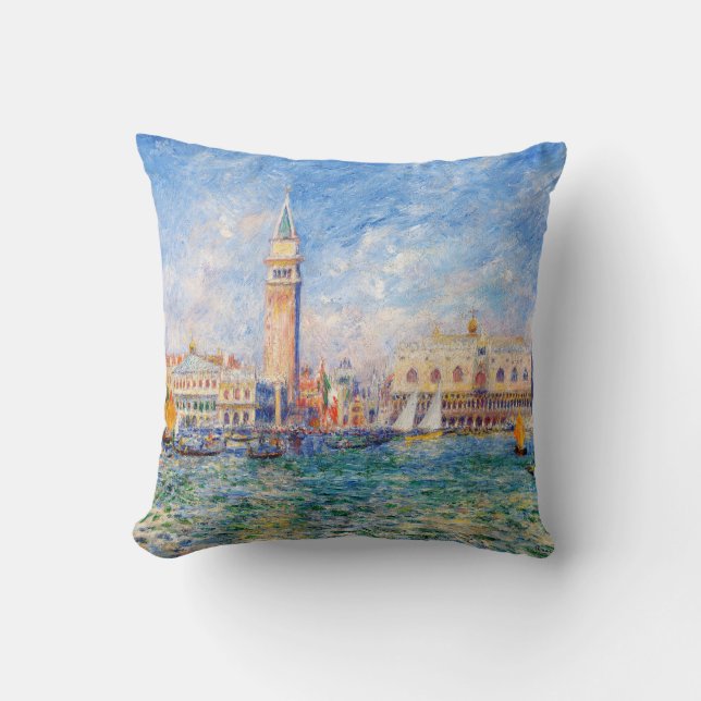 Cojín Decorativo Venise, Venecia, Renoir (Anverso)
