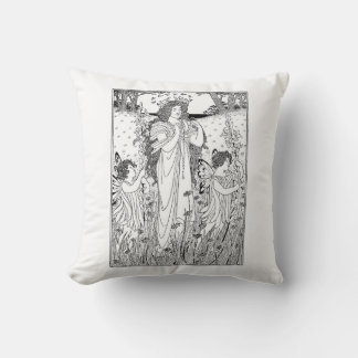 Cojín Decorativo Verano de la Naturaleza Madre