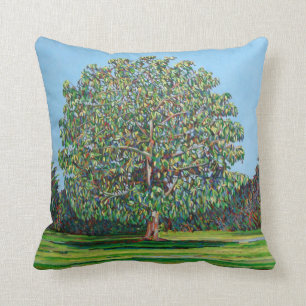 Cojín Decorativo Verano del árbol del arco