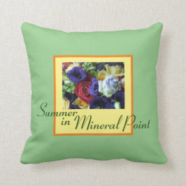 Cojín Decorativo Verano en punto mineral