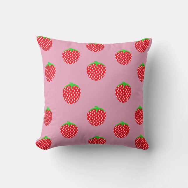 Cojín Decorativo Verano Hermoso de Frutas (Anverso)