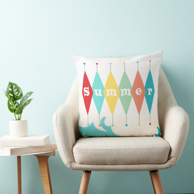 Cojín Decorativo Verano retro (Silla)