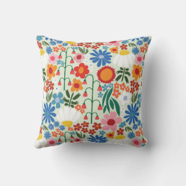 Cojín Decorativo Verano retro de los años 60