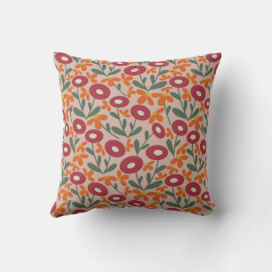 Cojín Decorativo Verano retro de los años 60