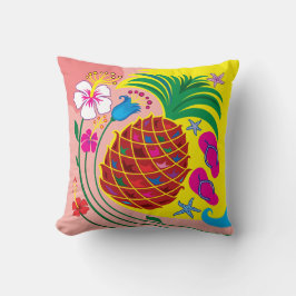 Cojín Decorativo Verano Tropical de Piña