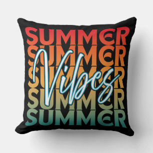 COJÍN DECORATIVO VERANO VIBES BEACH VACACIONES FAMILIARES