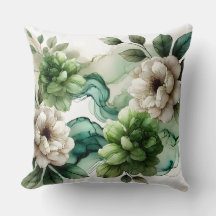 "Verdant Serenity: Resumen del arte floral verde"