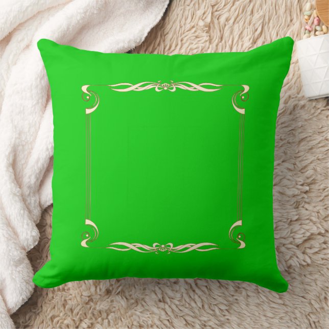 Cojín Decorativo Verde (Manta)