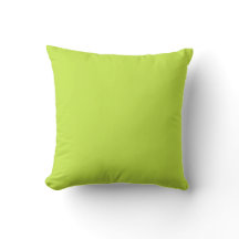 Cojín decorativo verde animado de 16" x 16"
