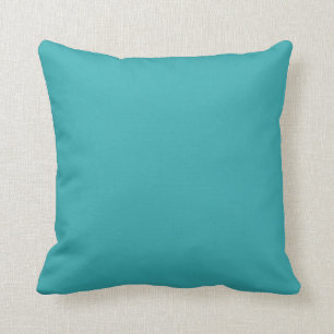 Cojín decorativo Verde azulado sólido
