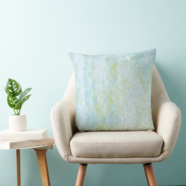 Cojín decorativo Verde azulado Y Amarillo Suave